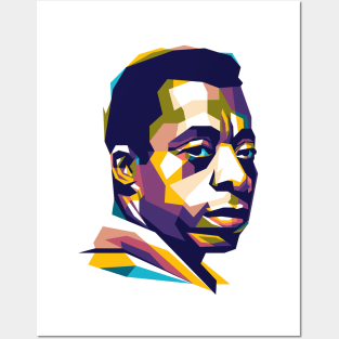 James Baldwin Posters and Art